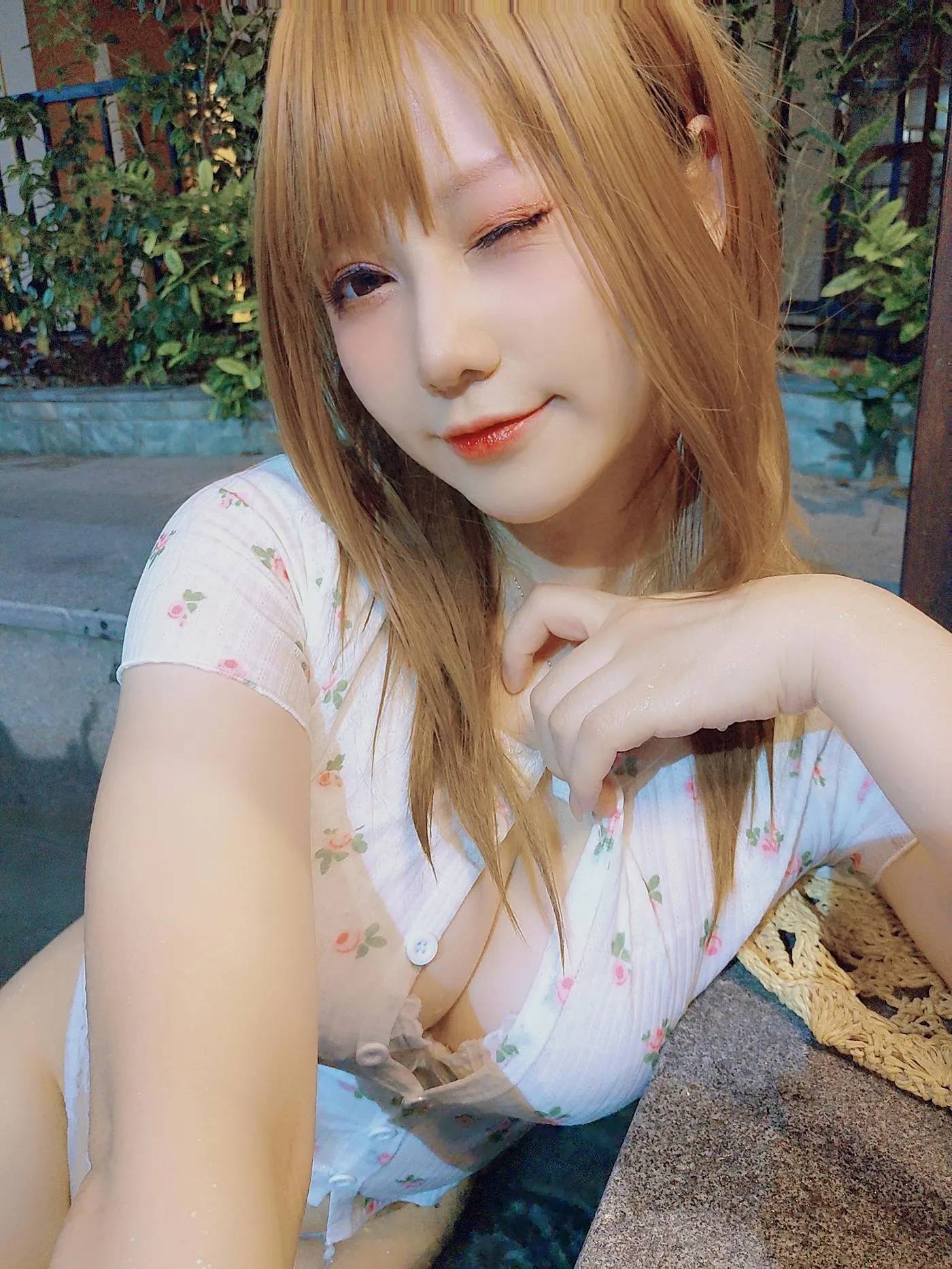 Nyako喵子 – NO.27 温泉蕾丝睡衣-自拍 [60P]插图8